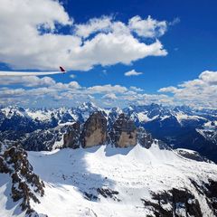 Flugwegposition um 13:16:31: Aufgenommen in der Nähe von 39030 Prags, Südtirol, Italien in 2757 Meter